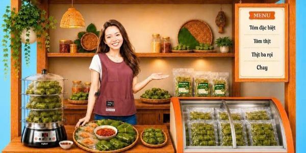 Cửa Hàng Bánh Bột Lọc - Hoàng Gia - Chợ Bà Rịa