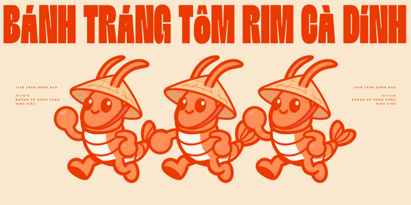 Bánh Tráng Tôm Rim Cà Dính