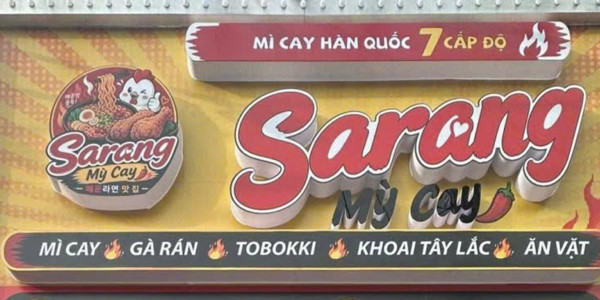SaRang - Mỳ Cay - Đường Số 17