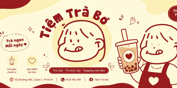 Tiệm Trà Bơ - Milk Tea & Ăn Vặt - Nguyễn Đình Chiểu