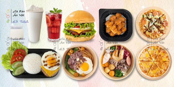 Gà Mì Udon Pizza 63 - TQC
