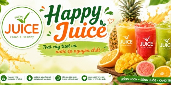 Happy Juice - Trái Cây Tươi & Nước Ép Nguyên Chất