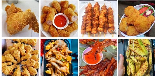 HMĐ Thế Giới Đồ Ăn - Bún Trộn, Chân Gà & Gà Ủ Muối