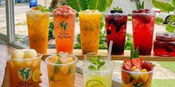 Tứ Đại Mỹ Nhân - Cà Phê, Latte & Trà Trái Cây - NOXH Becamex Định Hòa