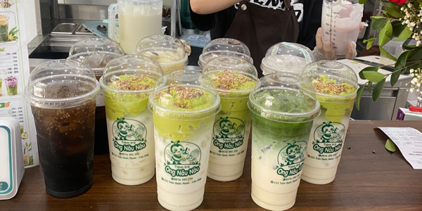 Tiệm Trà Ong Nâu Nâu - Trà Trái Cây - Milo Dầm - 151 Trần Quốc Hoàn