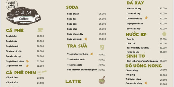 ĐẬM COFFE