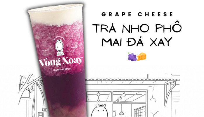 VÒNG XOAY TEA OF DREAMER - Trà Sữa & Cà Phê - Đường 30/4