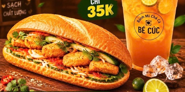 Bánh Mỳ Chả Cá - Bé Cúc