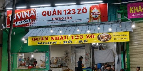 Quán Nhậu 123 Zô - Các Món Nhậu & Trứng Lộn