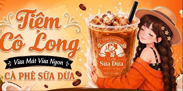 Tiệm Cô Long - Cà Phê Sữa Dừa