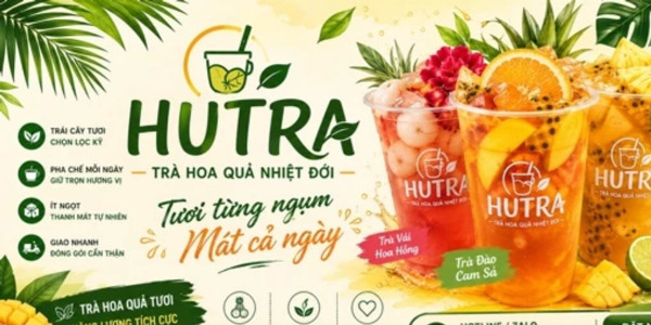 HUTRA - Trà Hoa Quả Nhiệt Đới - Phạm Văn Đồng