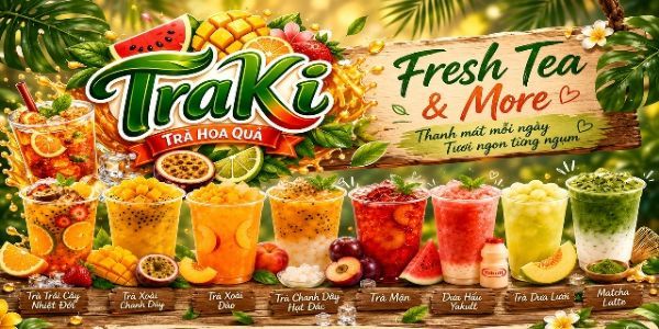 TraKi - Tiệm Trà Hoa Quả