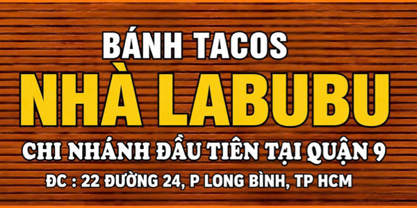 TIỆM BÁNH TACOS NHÀ LABUBU