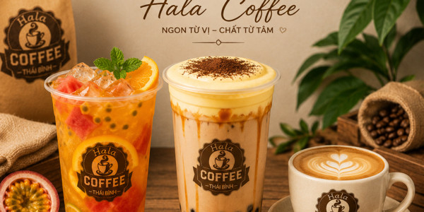 Hala Coffee Thái Bình - Cafe & Trà - 300 Trần Hưng Đạo