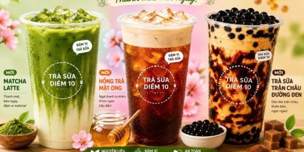 Trà Sữa ĐIỂM 10 - Bình Thới