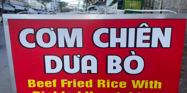 Cơm Chiên Dưa Bò - TLC