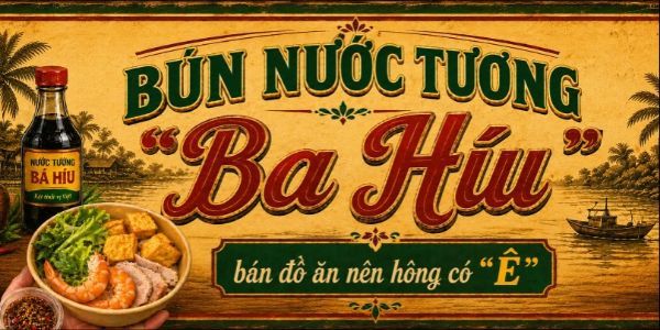 Bún Nước Tương Ba Híu - Lê Hồng Phong
