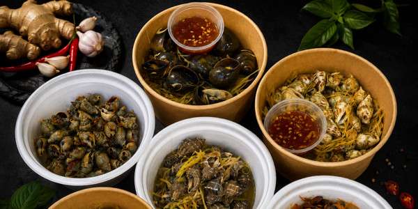 Ốc Xào Bé Đan - Ốc Dừa & Ốc Nhảy Xào Sả Ớt - Đỗ Xuân Hợp
