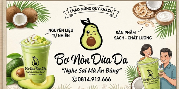 Bơ Già Dừa Non - 171 Tuyên Quang