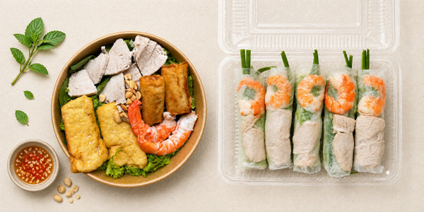 Gỏi Cuốn & Bún Mắm Nêm - Ba Bích - Nguyễn Sơn Hà