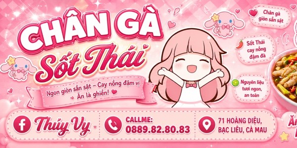 Chân Gà Sốt Thái Thuý Vy - Thân Sứa Sốt Thái & Chân Sứa Sốt Thái - 71 Hoàng Diệu