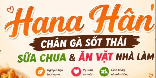 Hana Hân - Chân Gà Sốt Thái, Sữa Chua & Ăn Vặt Nhà Làm