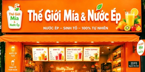 Thế Giới Mía - Nước Ép Trái Cây