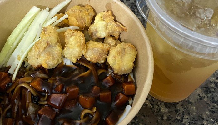 Bong Bong - Mì Tương Đen & Gà Popcorn - Bắc Cạn