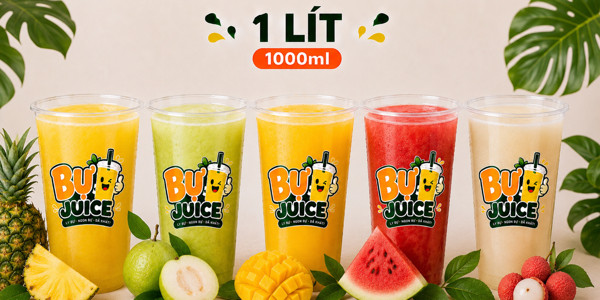 Bự Juice - Nước Ép 1 Lít Khổng Lồ - Lê Hồng Phong
