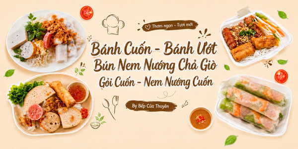 Bánh Cuốn, Bánh Ướt & Bún Nem Nướng - Trần Văn Giàu