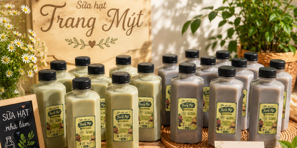 Sữa Hạt Trang Mýt - Healthy