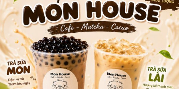 Mon House - Cà Phê, Matcha & Cacao - KDC Hiệp Thành 1