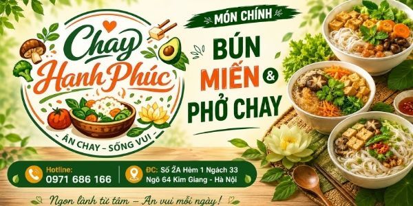 Bún, Miến & Phở Chay - Hạnh Phúc