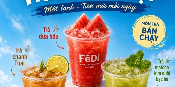 FêĐi - Cà Phê, Trà Sữa & Trà Trái Cây