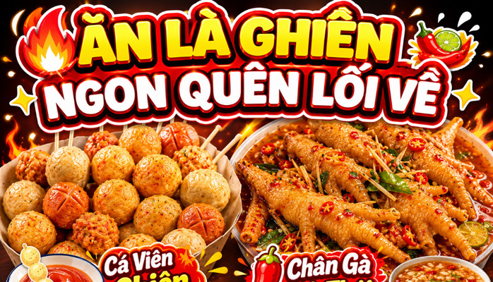 Coffee Chill House - Cá Viên Chiên & Chân Gà Sốt Thái - 46 Đặng Đại Độ