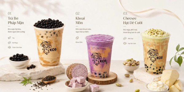 Trà Sữa KOS Milktea - Lê Quang Định