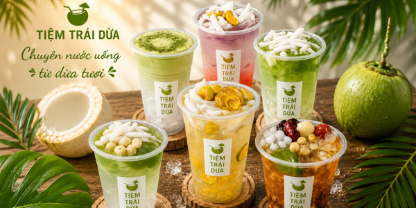 Tiệm Trái Dừa - Dừa Tắc, Trà Thảo Mộc & Cafe - Nguyễn Văn Cừ 
