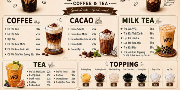 VF3 COFFEE & TEA - Biên Hoà