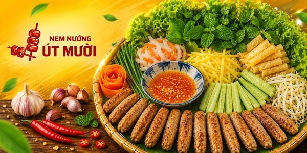 Nem Nướng Út Mười - Cao Thắng