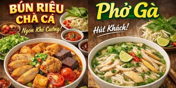 Bún Phở Cô Nữ - 43 Bạch Đằng