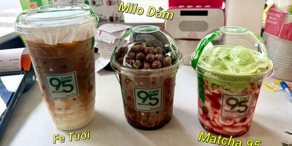 95 CAFE MATCHA - Lê Minh Xuân