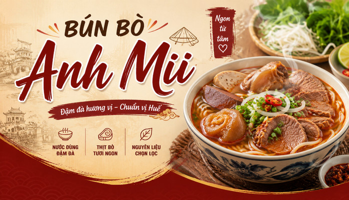 Anh Mii - Bún Bò Huế - Phạm Đăng Giảng