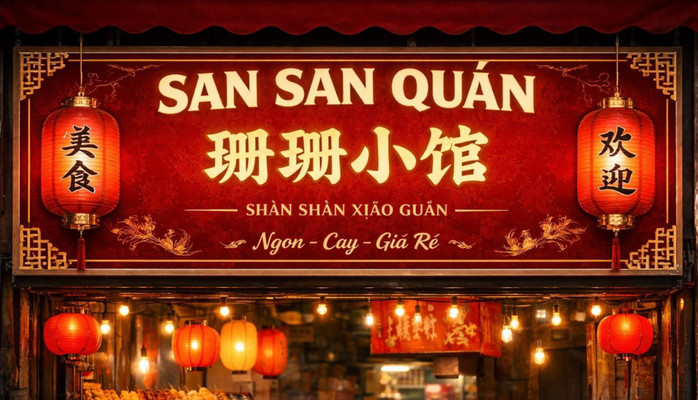 San San Quán - Thức Ăn - 81 Nguyễn Trãi