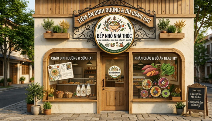 Bếp Nhỏ Nhà Thóc - Cháo Dinh Dưỡng Và Đồ Ăn Healthy