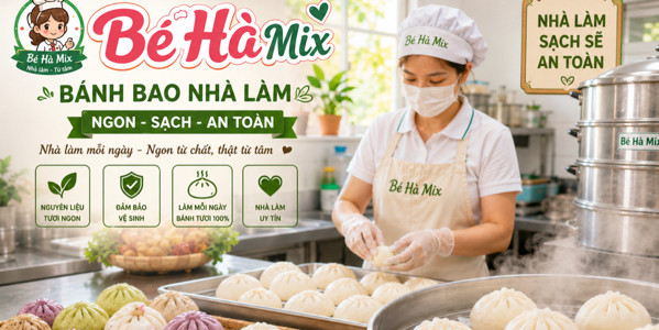 Bánh Bao Mix - Bé Hà 72