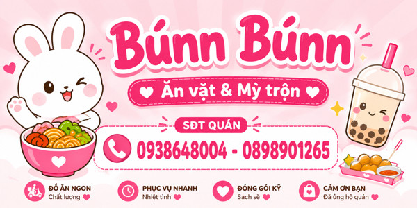 Búnn Búnn - Ăn Vặt & Mỳ Trộn