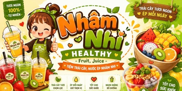 Nhâm Nhi HEALTHY - Tiệm Trái Cây, Nước Ép & Sinh Tố