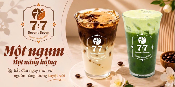 Seven Seven - Trà Táo Đỏ Long Nhãn & Trà Trái Cây