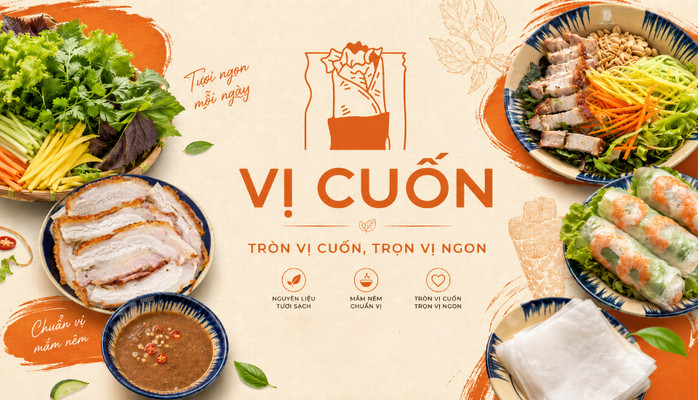 Vị Cuốn - Bánh Tráng Cuốn Thịt Heo - Nguyễn Thái Học