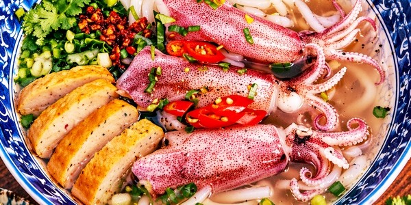 Bò né, Bò kho, Bánh canh tôm & Bánh canh mực - 55 Đinh Đạt